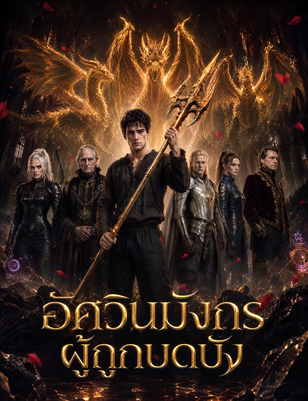 โปสเตอร์เรื่อง อัศวินมังกรผู้ถูกบดบัง
